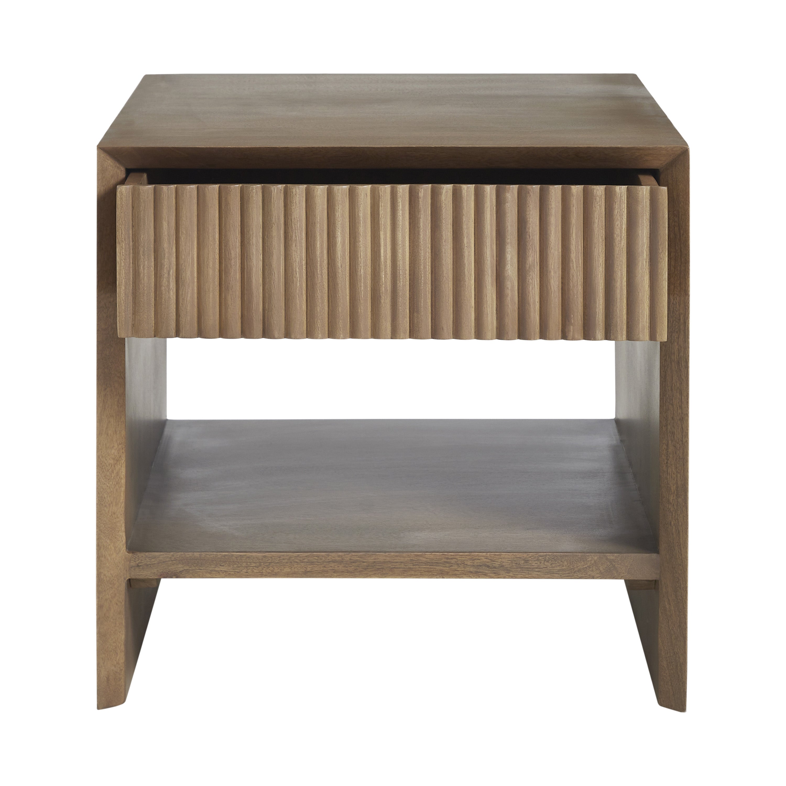 Jaime Mango Wood Side Table FURNITURE - side table Renwil
