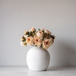 Faux Blush Peony Stem - Rug & Weave