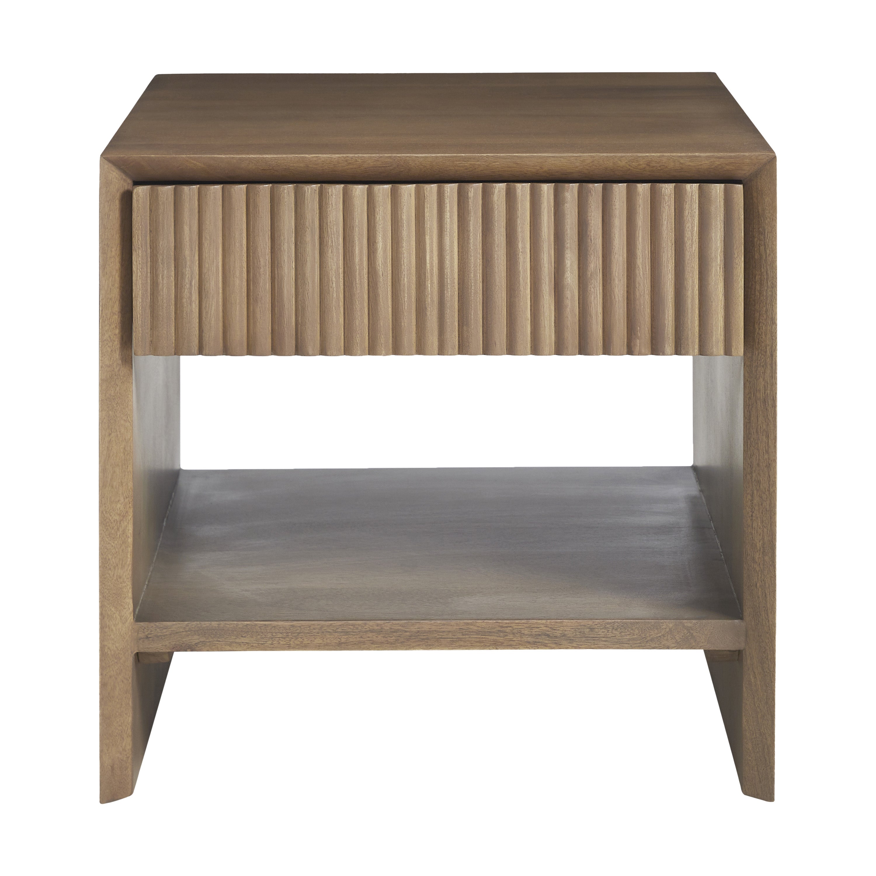 Jaime Mango Wood Side Table FURNITURE - side table Renwil