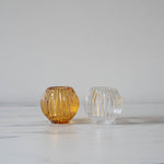 Ridged Glass Taper/Votive Holder - Rug & Weave