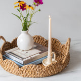 Ceramic Candle Holder with Handle - Rug & Weave