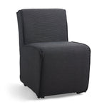 Set of Two Dillon Chair - Dark Grey 10 - a - FURNITURE - dining chair Mercana