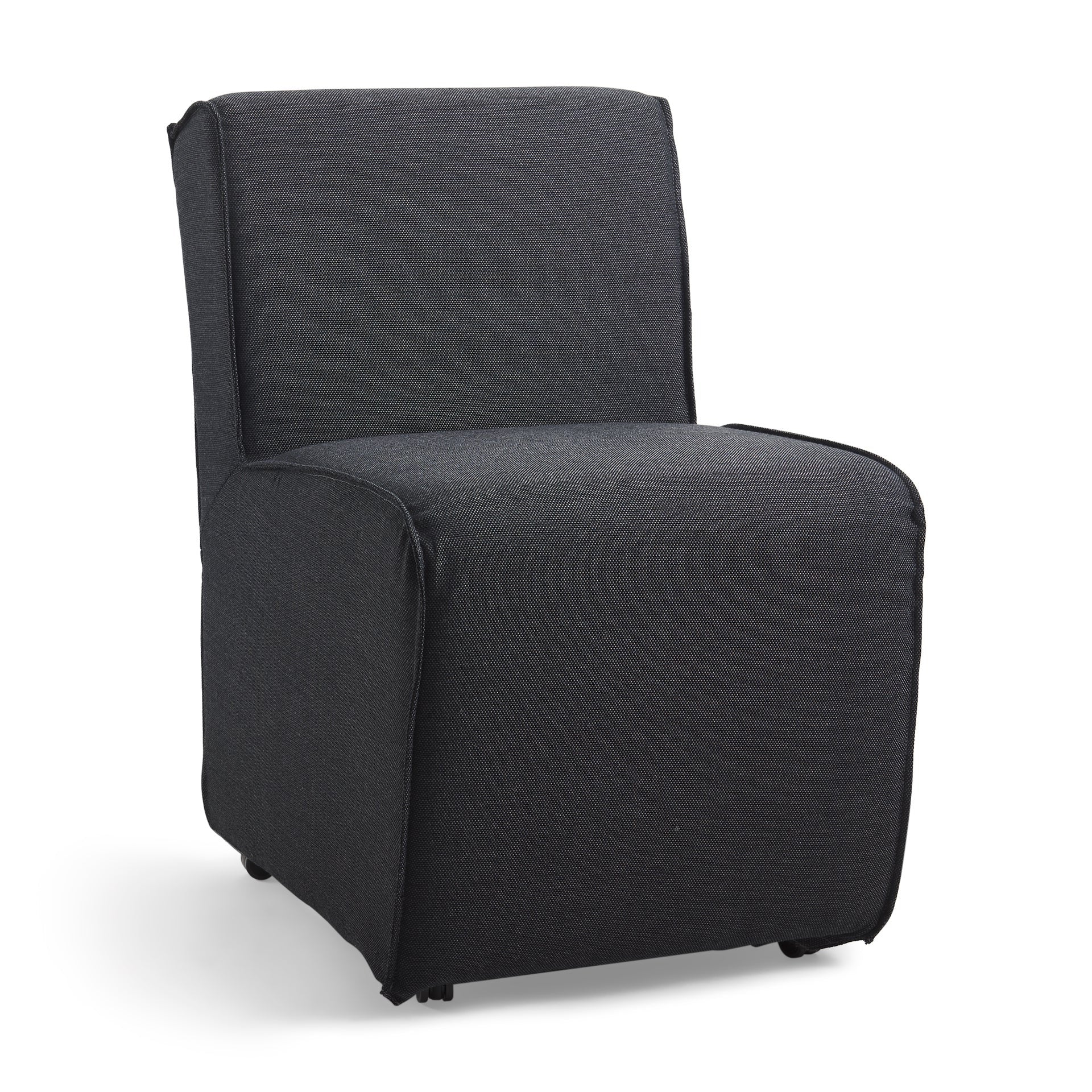 Set of Two Dillon Chair - Dark Grey 10 - a - FURNITURE - dining chair Mercana