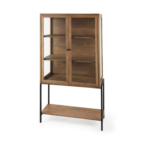 Ariel Cabinet 7 - FURNITURE - bookcase/cabinet Mercana Light Brown
