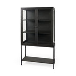 Ariel Cabinet 7 - FURNITURE - bookcase/cabinet Mercana Dark Brown Wood