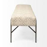 Alvin Bench - Cream 15 - FURNITURE - bed bench Mercana