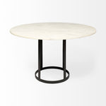 Thompson Dining Table 9 - a - FURNITURE - dining table - round Mercana