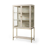 Ariel Cabinet 7 - FURNITURE - bookcase/cabinet Mercana White Wood
