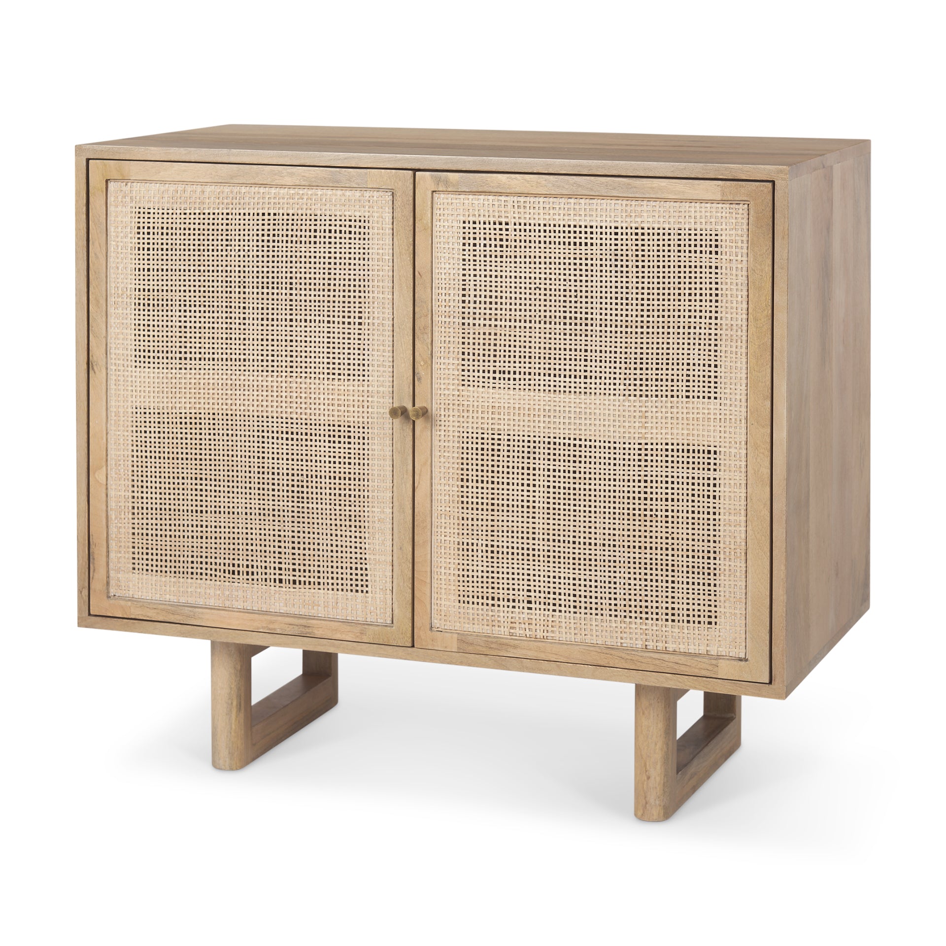 Greyson Cabinet - Light Brown - Rug & Weave