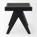 Alvin Stool - Black Wood 12 - FURNITURE - bar/counter stool Mercana