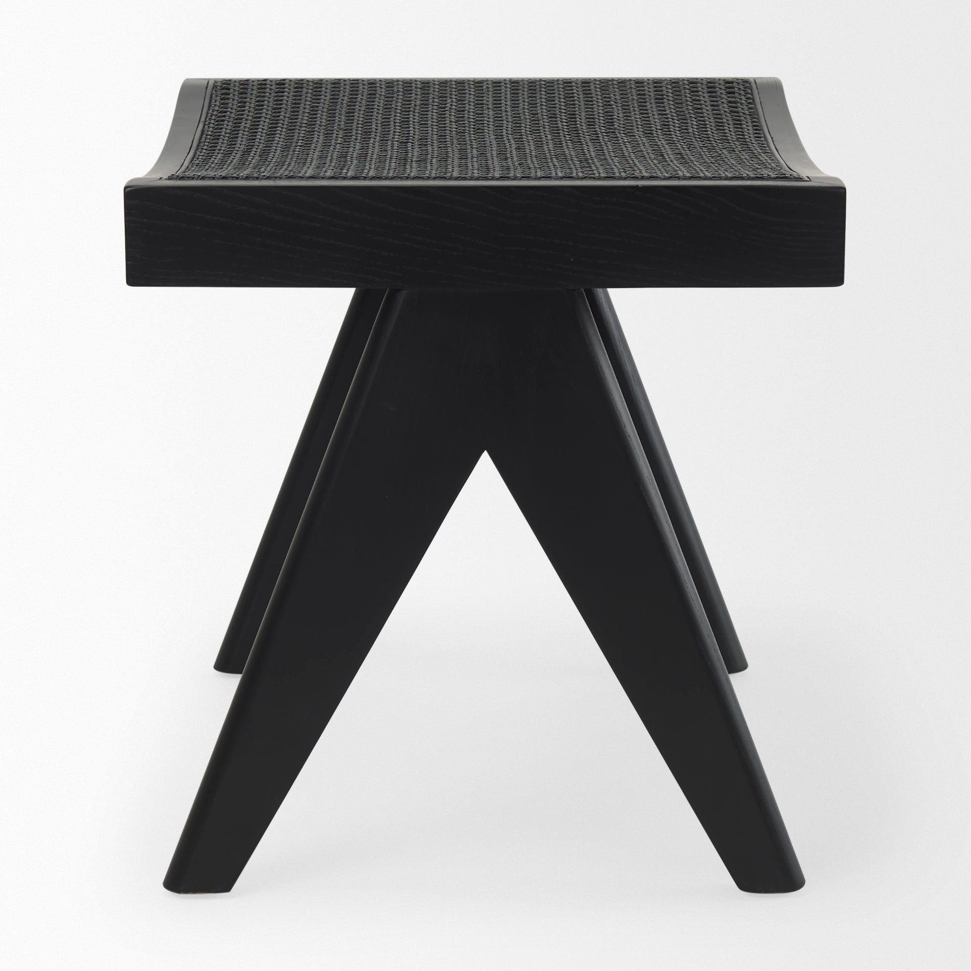 Alvin Stool - Black Wood 12 - FURNITURE - bar/counter stool Mercana