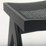 Alvin Stool - Black Wood 12 - FURNITURE - bar/counter stool Mercana