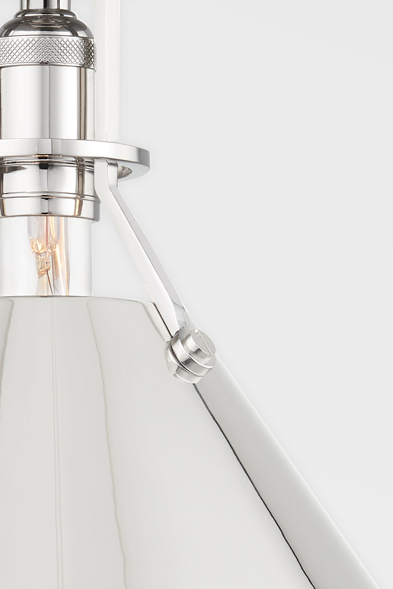 METAL NO.2 Wall Sconce by Mark D. Sikes LIGHTING - sconce Hudson Valley Lighting