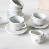Porcelain Tea Set FINNBIRD - tea set FIRE THE IMAGINATION