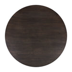 Althea Dining Table / Brown Oak 9 - a - FURNITURE - dining table - round Sunpan