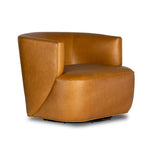 Miles Swivel Chair - Camel 3 - FURNITURE - chair Four Hands