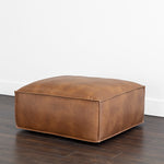 Kolb Ottoman - Tan 6 - FURNITURE - ottoman Sunpan