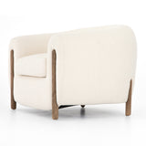 Lyon Armchair - Kerbey Ivory 3 - FURNITURE - chair Four Hands