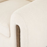 Lyon Armchair - Kerbey Ivory 3 - FURNITURE - chair Four Hands