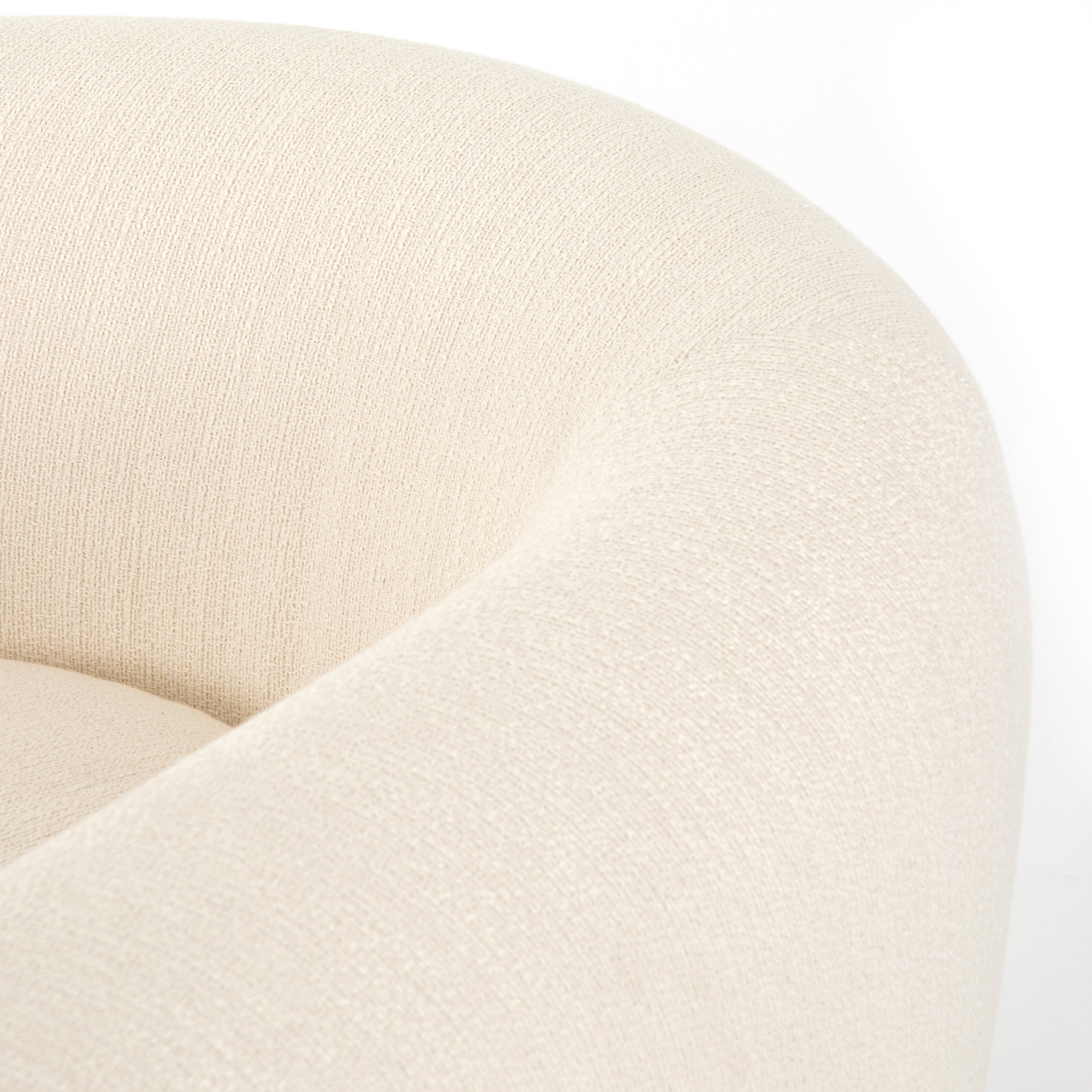 Lyon Armchair - Kerbey Ivory 3 - FURNITURE - chair Four Hands