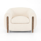 Lyon Armchair - Kerbey Ivory 3 - FURNITURE - chair Four Hands