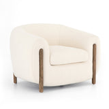Lyon Armchair - Kerbey Ivory 3 - FURNITURE - chair Four Hands