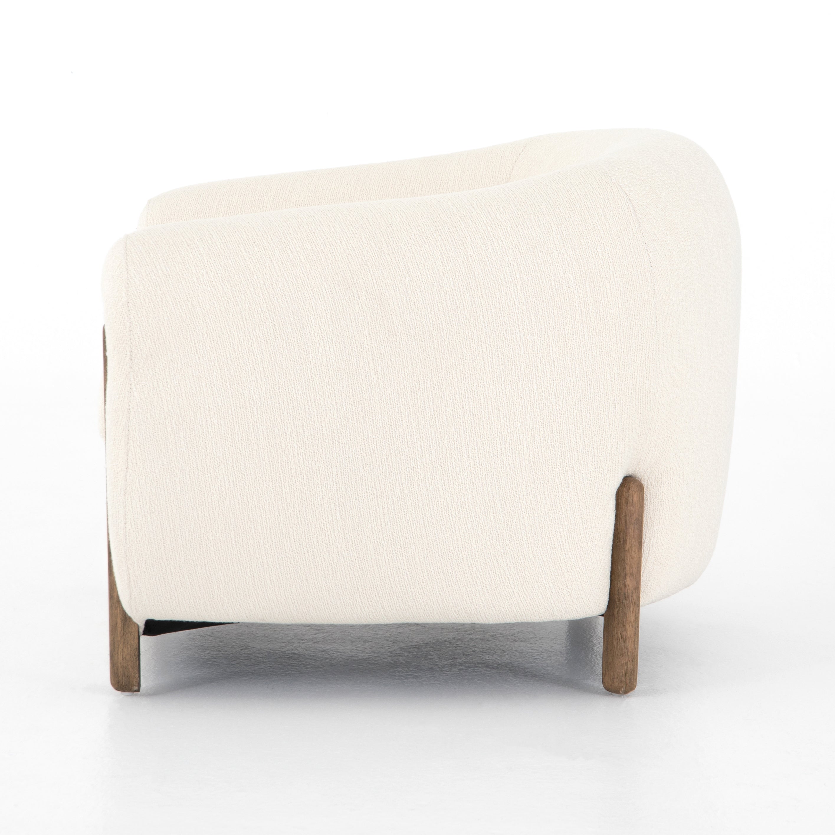 Lyon Armchair - Kerbey Ivory 3 - FURNITURE - chair Four Hands