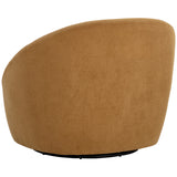 Utopia Swivel Lounge Chair - Gold - Rug & Weave