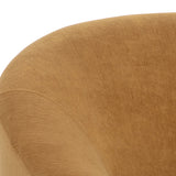 Utopia Swivel Lounge Chair - Gold - Rug & Weave