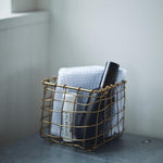 Brass Wire Basket - Rug & Weave