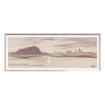 “Watercolour Mountains” Framed Art Print ARTWORK - framed print Celadon Art