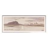 “Watercolour Mountains” Framed Art Print ARTWORK - framed print Celadon Art