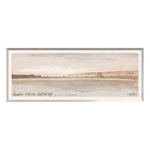 “Watercolour Beach” Framed Art Print ARTWORK - framed print Celadon Art