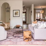 Loloi Wynter Graphite / Blush Rug 2-RUGS - patterned Loloi