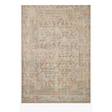 Loloi Adrian Natural / Apricot Rug 1-RUGS-patterned Loloi
