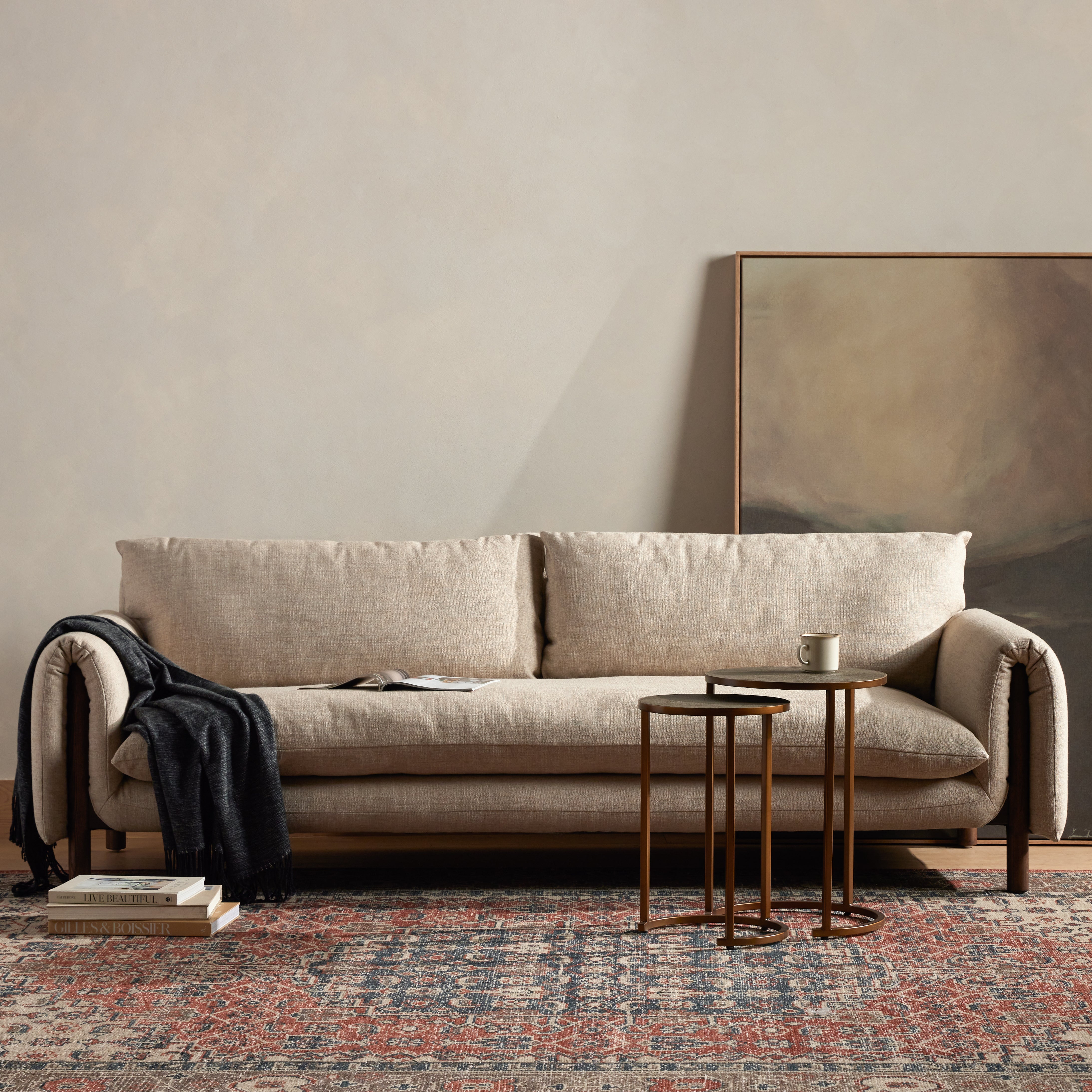Fleming 94" Sofa 1 - FURNITURE - sofa Four Hands