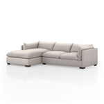 Walden 2 Piece Sectional - Moon - Rug & Weave