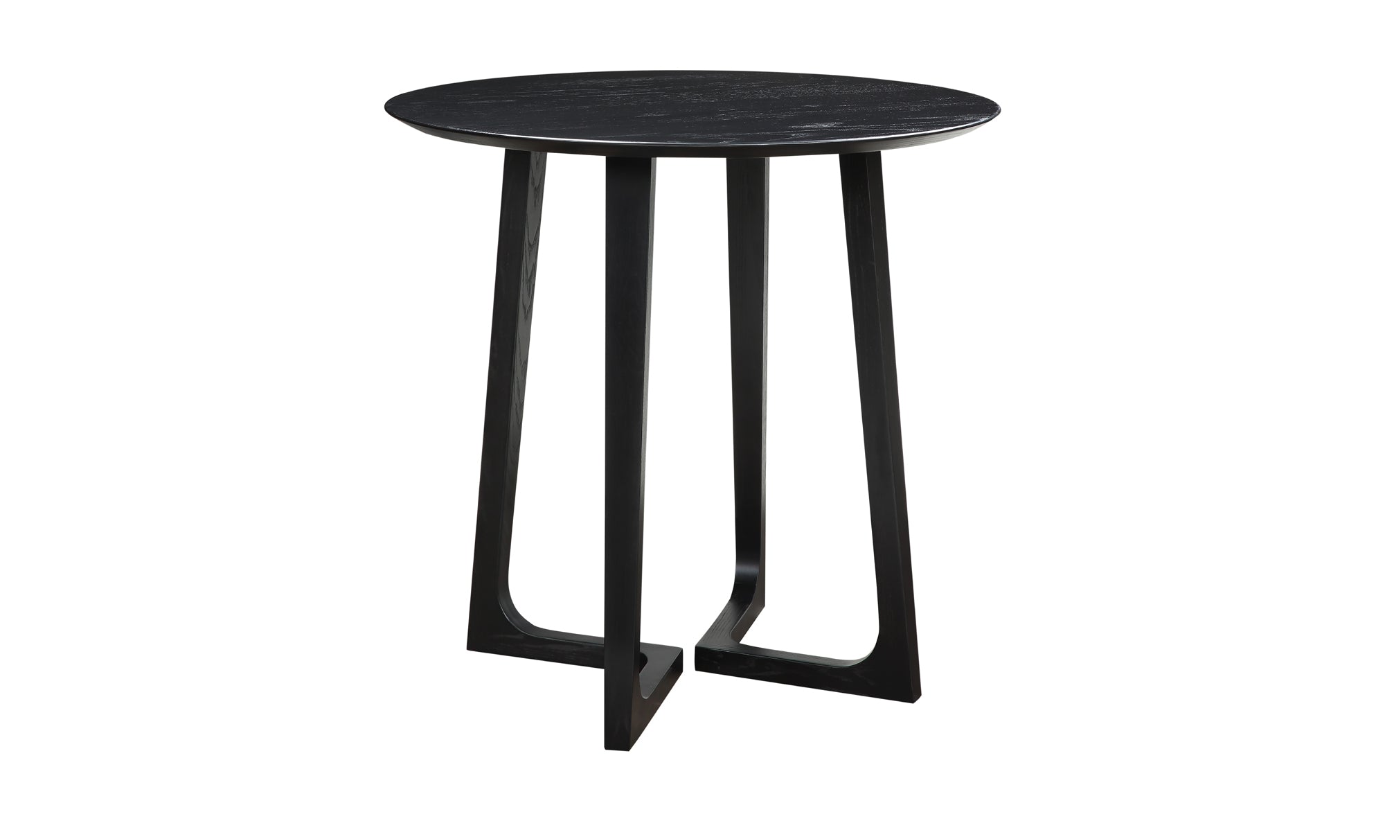 Georgie Counter Table - Black 9 - a - FURNITURE - dining table - round Moe's Furniture