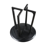 Georgie Counter Table - Black 9 - a - FURNITURE - dining table - round Moe's Furniture