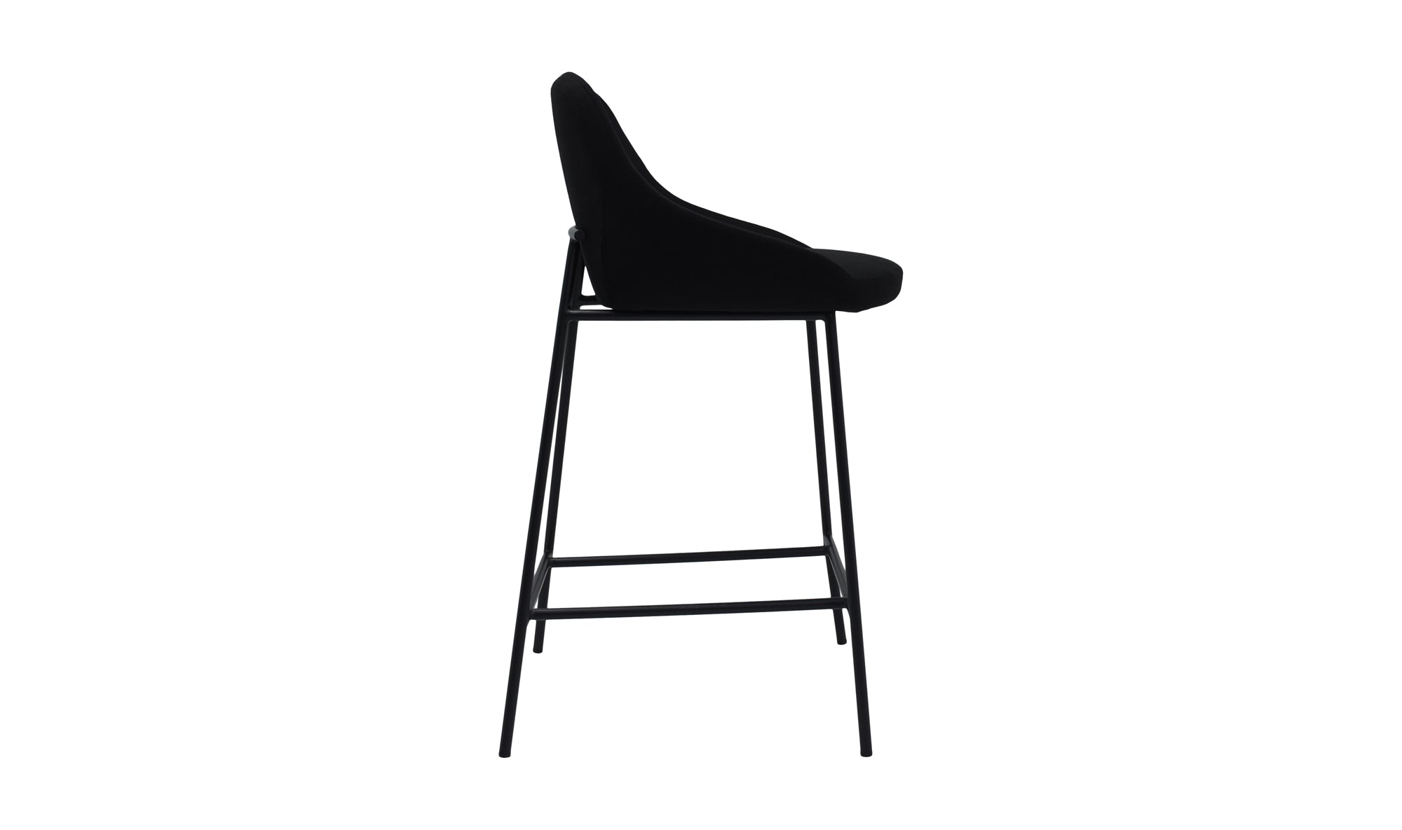Set of Two Shelly Counter Stool - Black 12 - a - FURNITURE - bar/counter stool Moe's Furniture