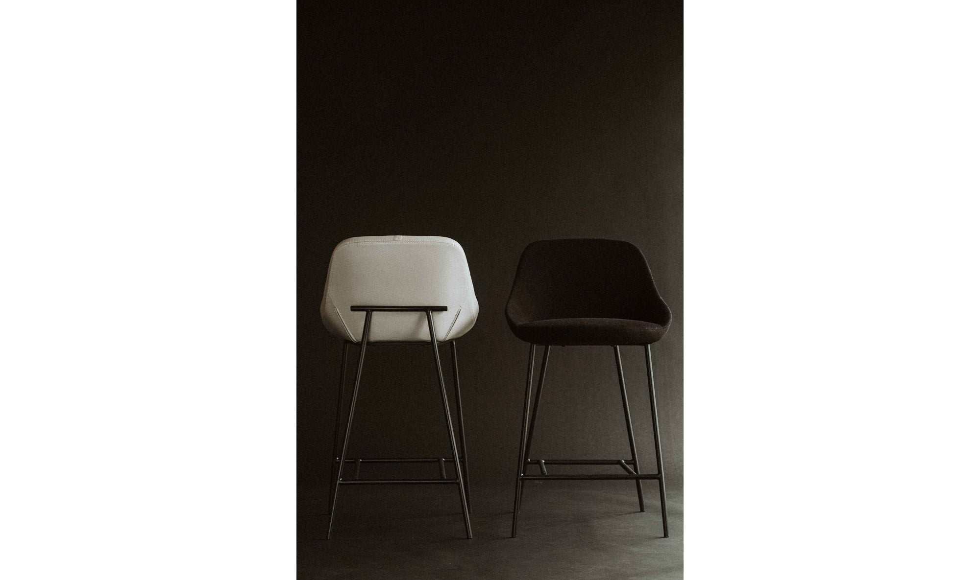 Set of Two Shelly Counter Stool - Beige 12 - a - FURNITURE - bar/counter stool Moe's Furniture
