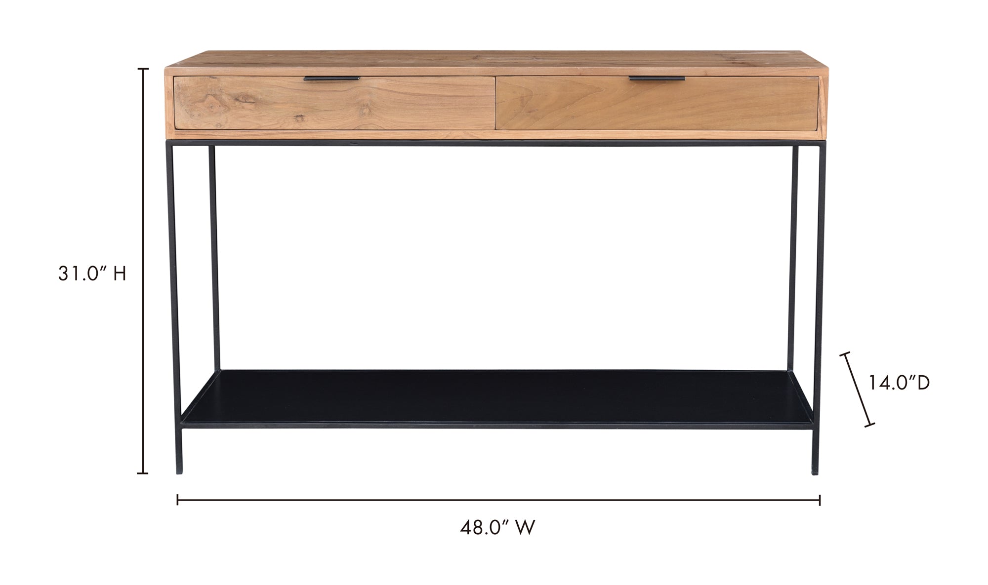 Juliette Console Table 21 - FURNITURE - console table Moe's Furniture