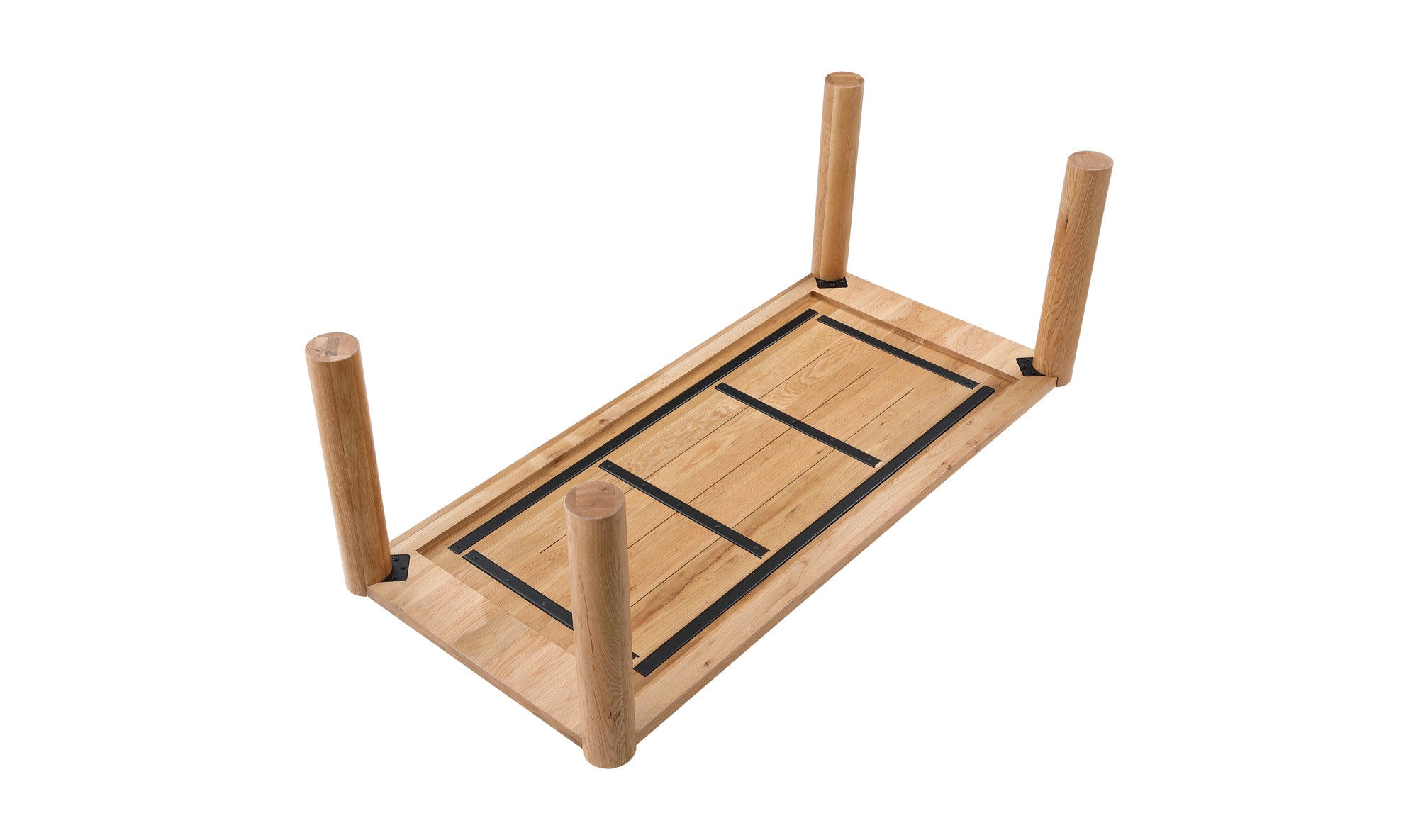 Para Dining Table - Natural 9 - a - FURNITURE - dining table - round Moe's Furniture