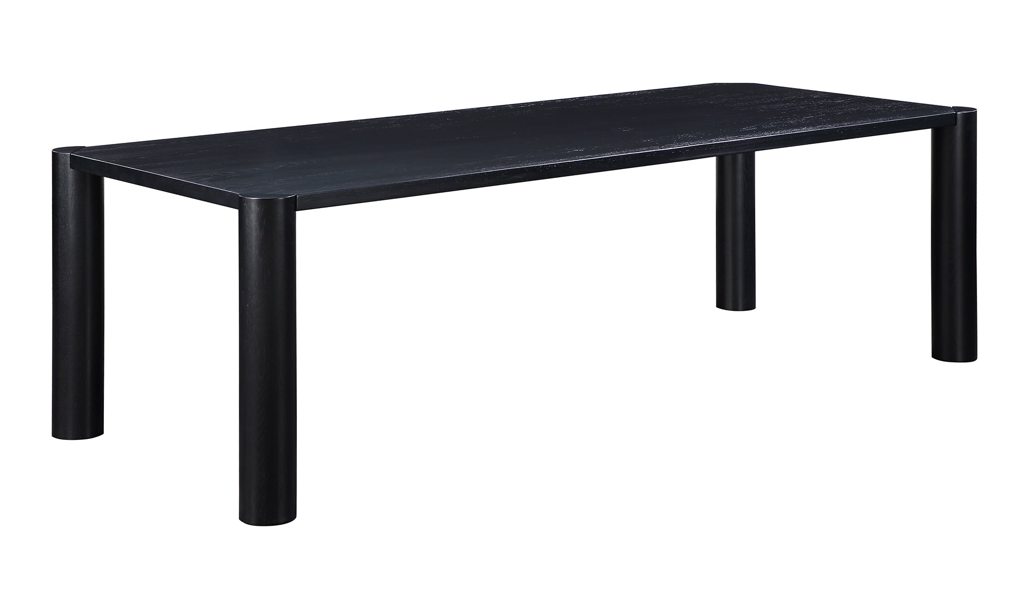 Para Dining Table Large - Black 9 - a - FURNITURE - dining table - round Moe's Furniture