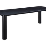 Para Dining Table Large - Black 9 - a - FURNITURE - dining table - round Moe's Furniture