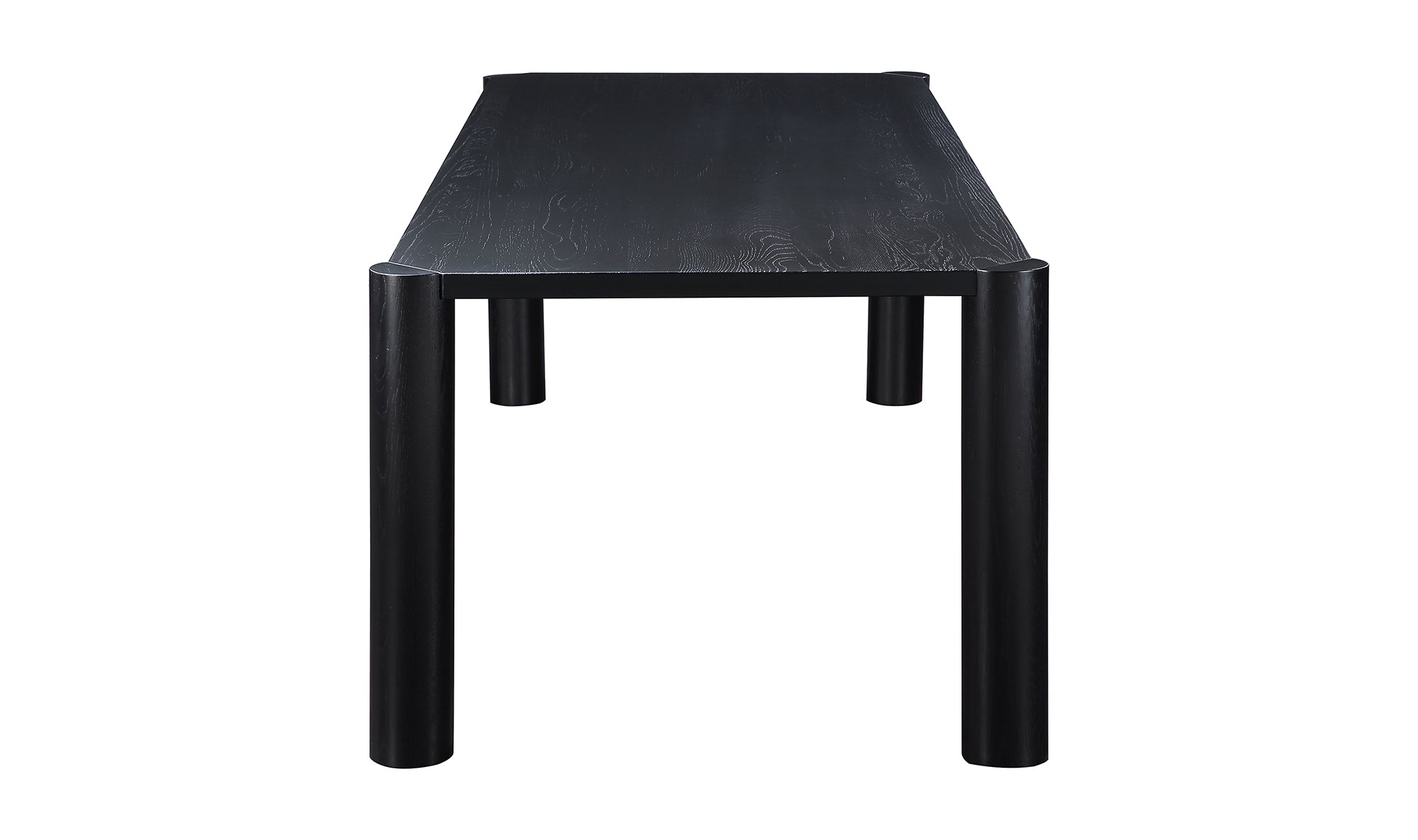 Para Dining Table Large - Black 9 - a - FURNITURE - dining table - round Moe's Furniture