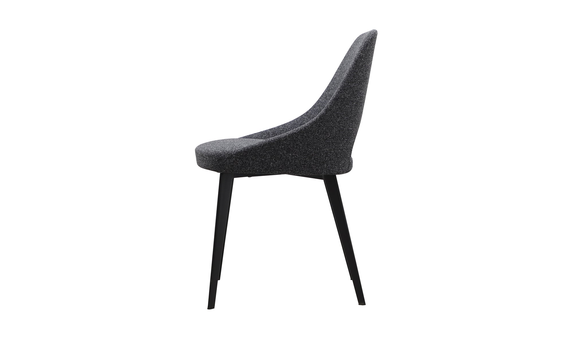 Set of Two Tiff Dining Chair - Dark Grey 10 - a - FURNITURE - dining chair Moe's Furniture