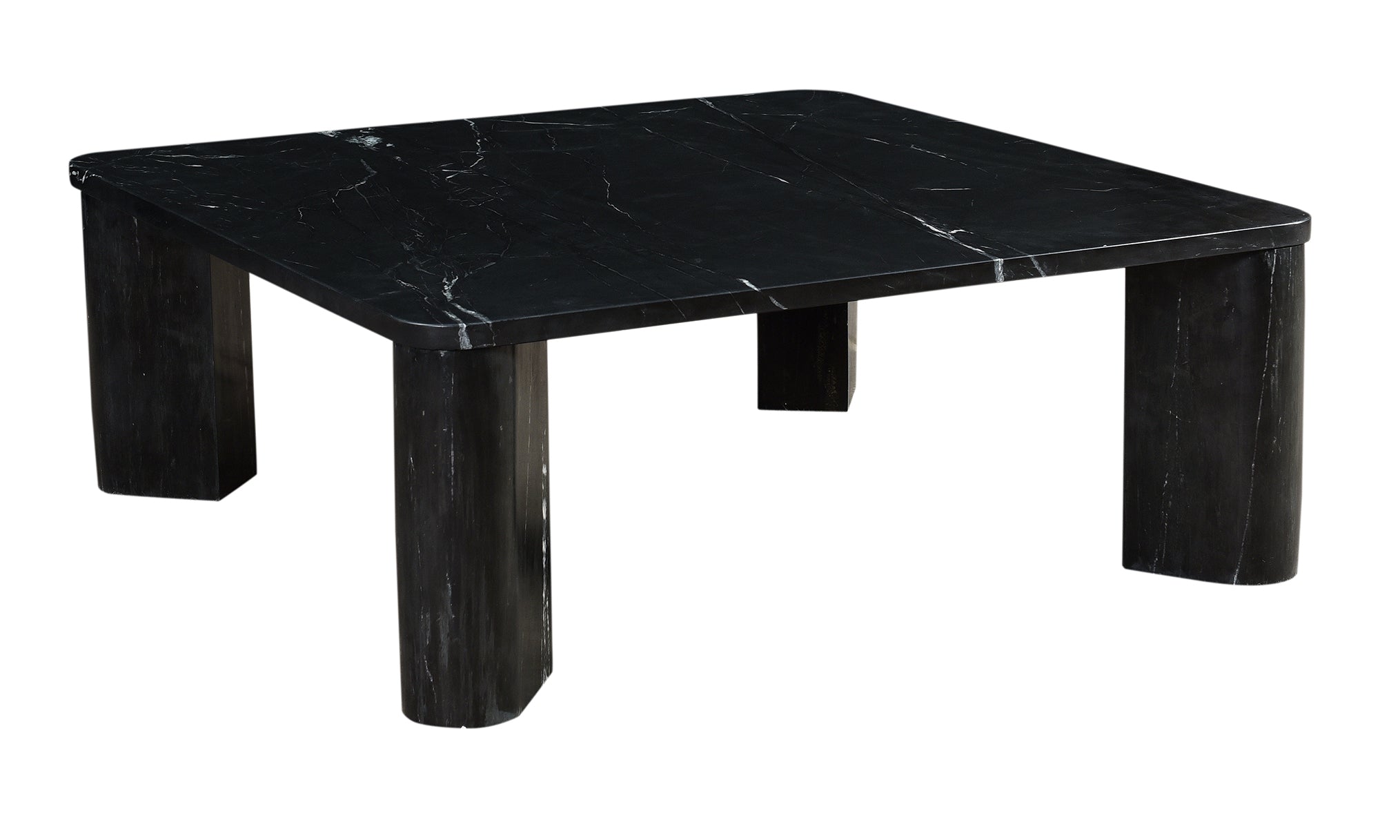 Parcel Coffee Table - Black 4 - c - FURNITURE - coffee table - square Moe's Furniture
