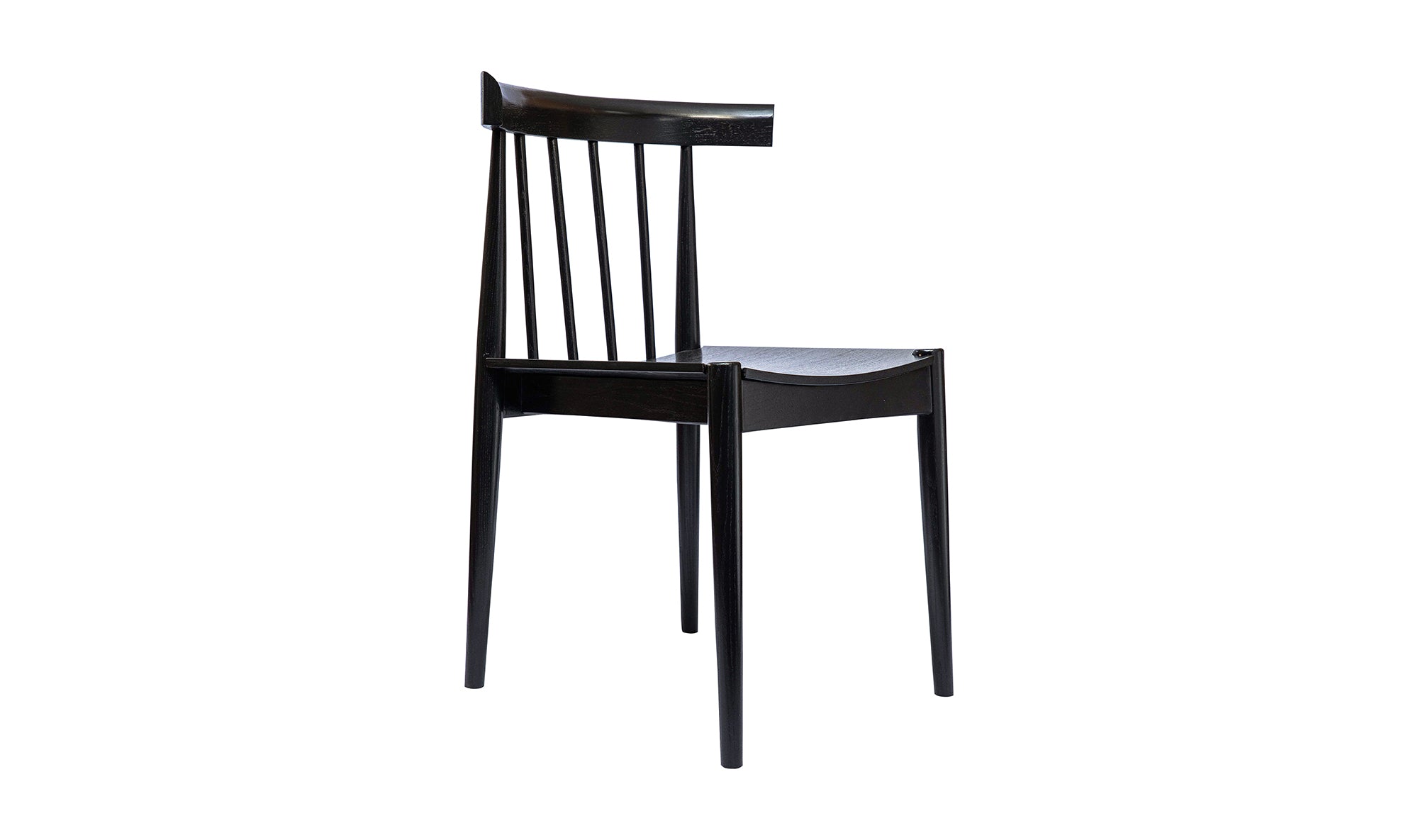 Set of Two Rosedale Dining Chair - Black 10 - a - FURNITURE - dining chair Moe's Furniture