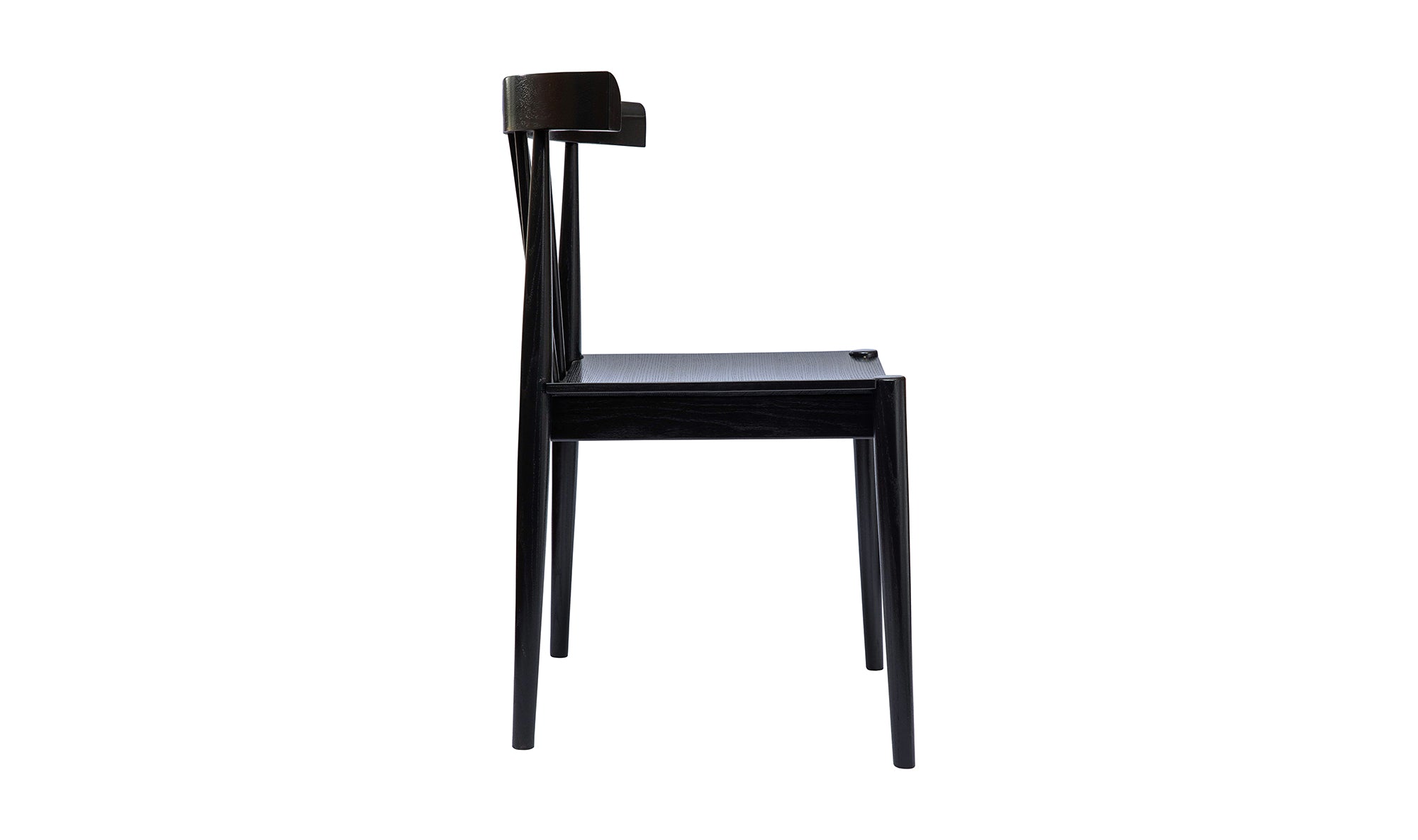 Set of Two Rosedale Dining Chair - Black 10 - a - FURNITURE - dining chair Moe's Furniture